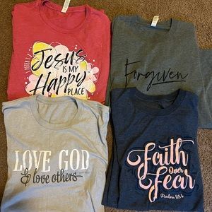 Spiritual shirts size medium like new smoke free